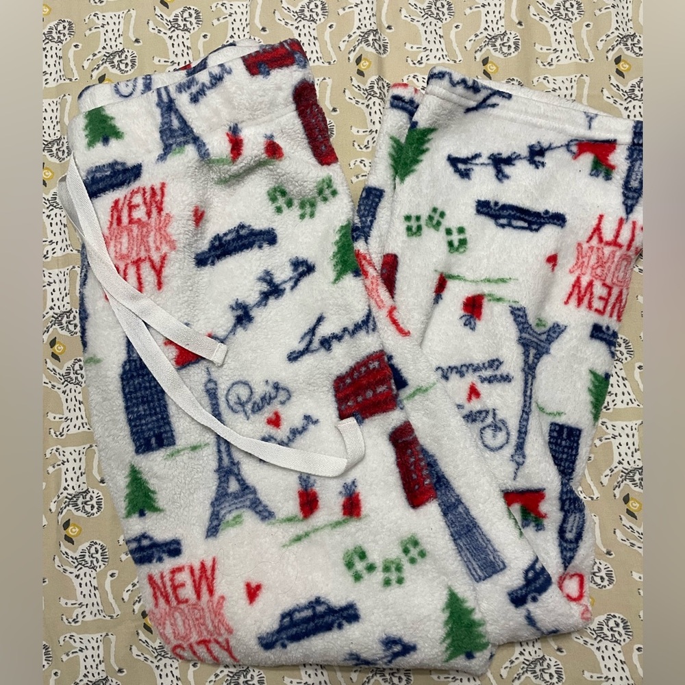 Plush City Holiday PJ Bottoms
